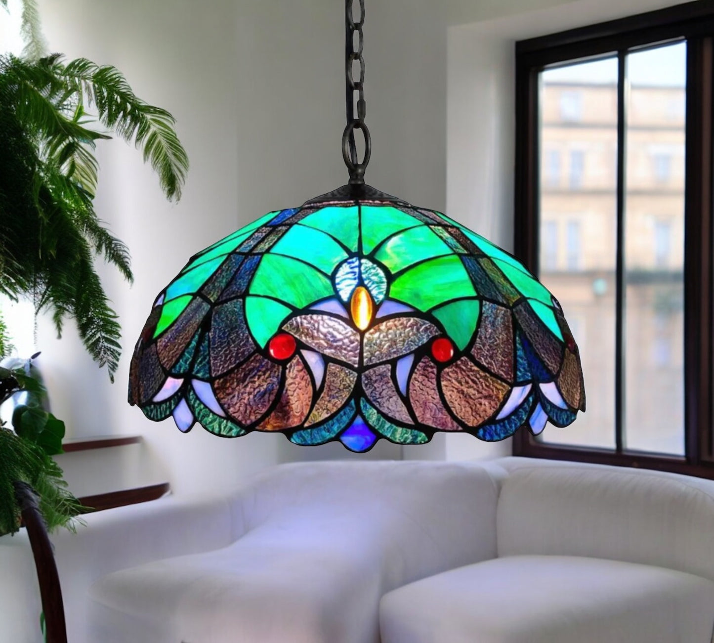 Tiffany Pendant Lamp 40cm shade (16013C)