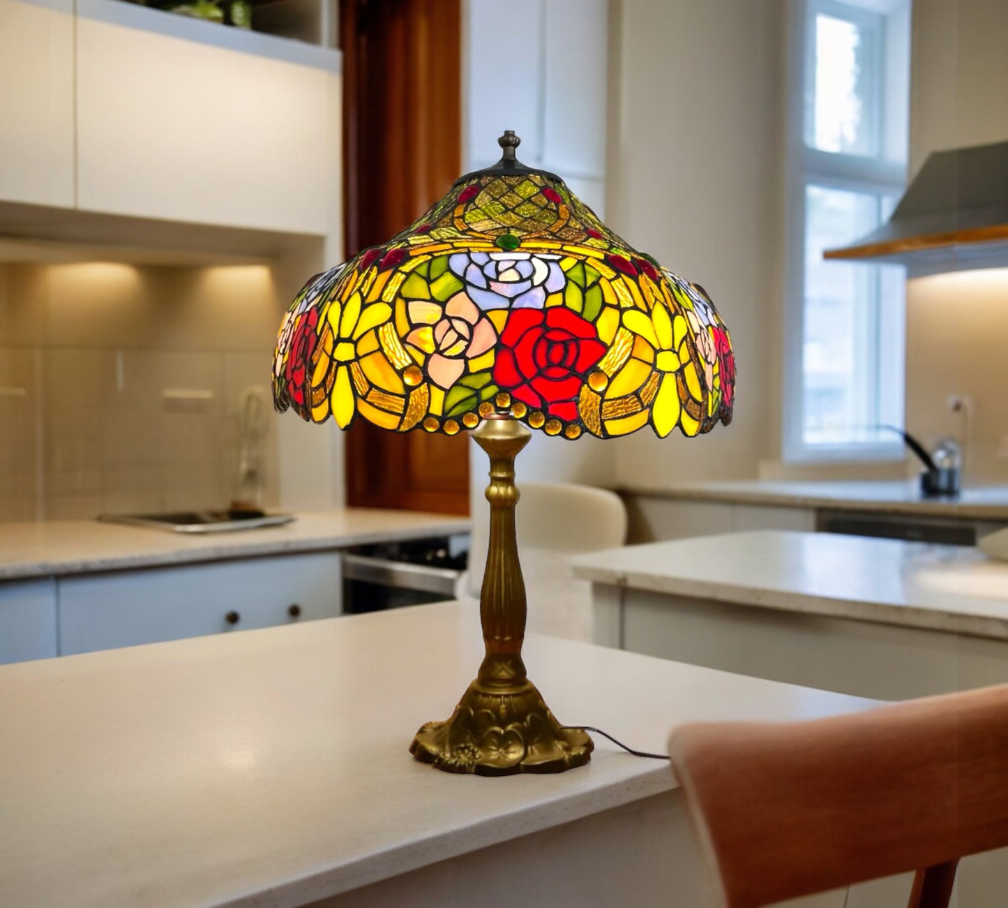 Tiffany X-Large Table Lamp 46cm Shade (19010T)