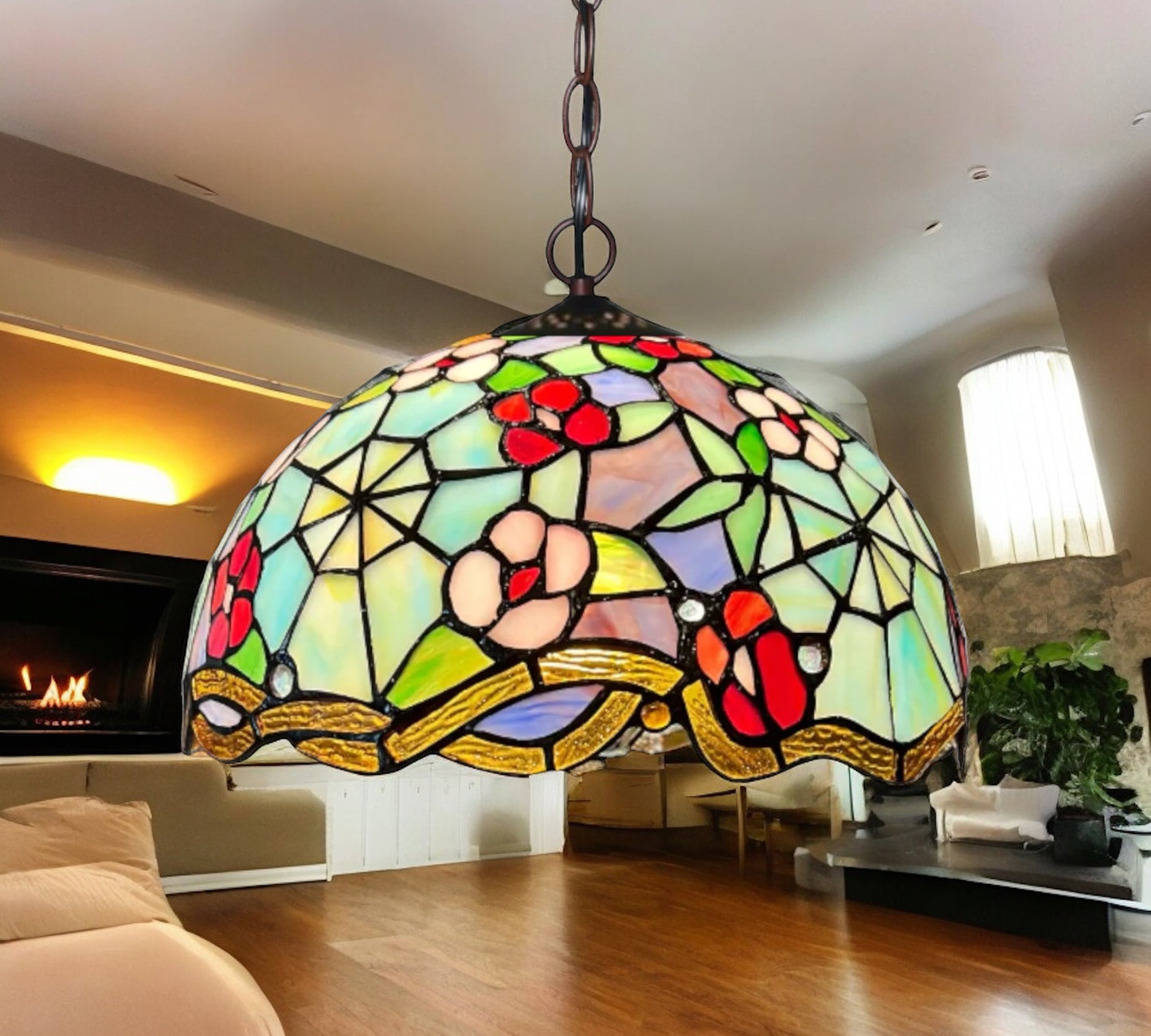 Tiffany Pendant Lamp 30cm shade (12008C)