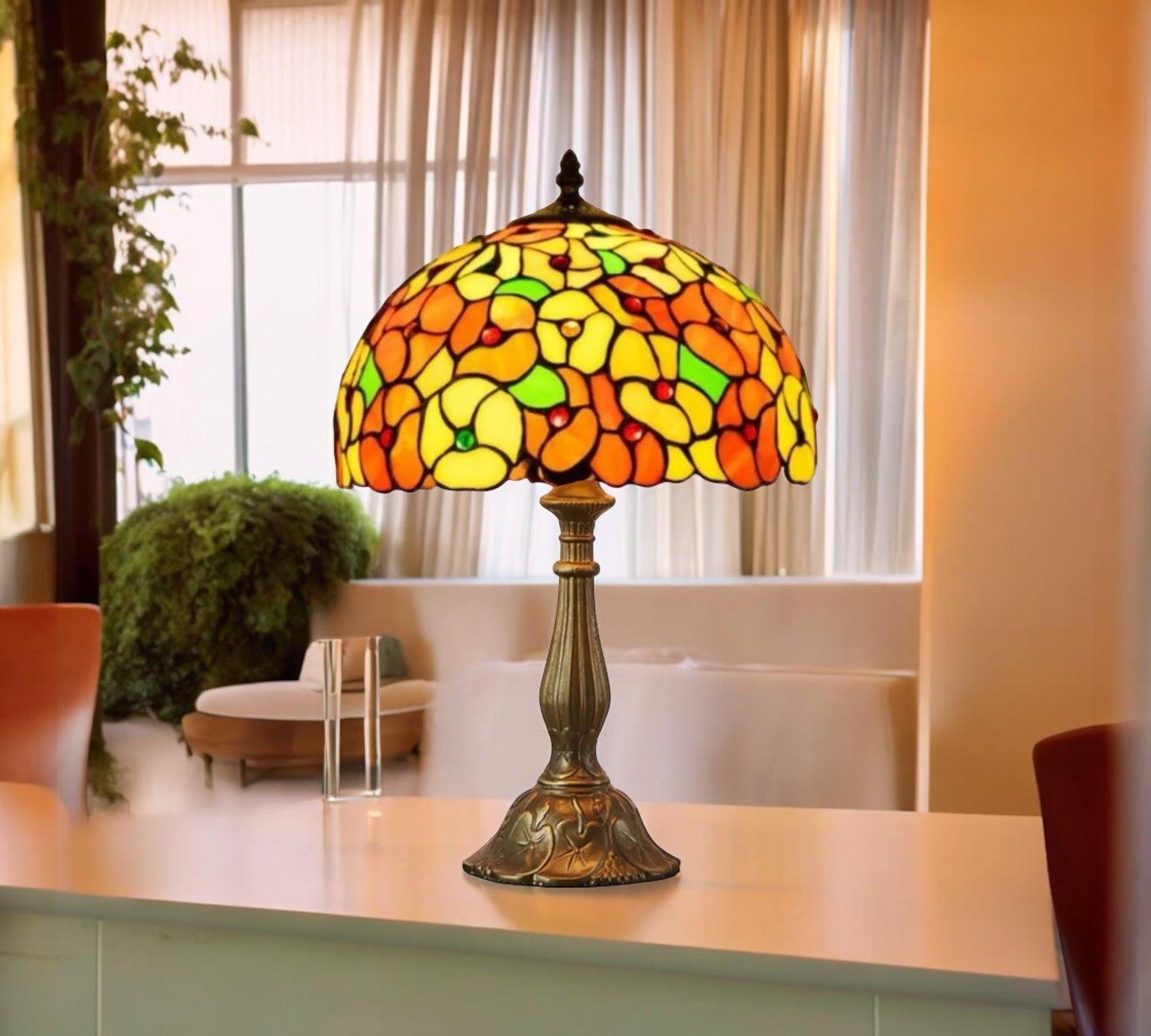 Tiffany Table Lamp (12701)