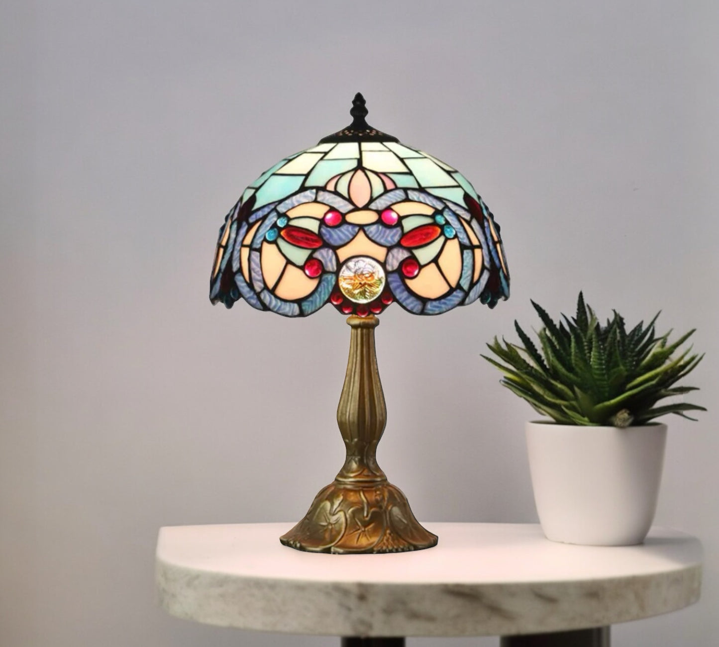 Tiffany Table Lamp (12089)