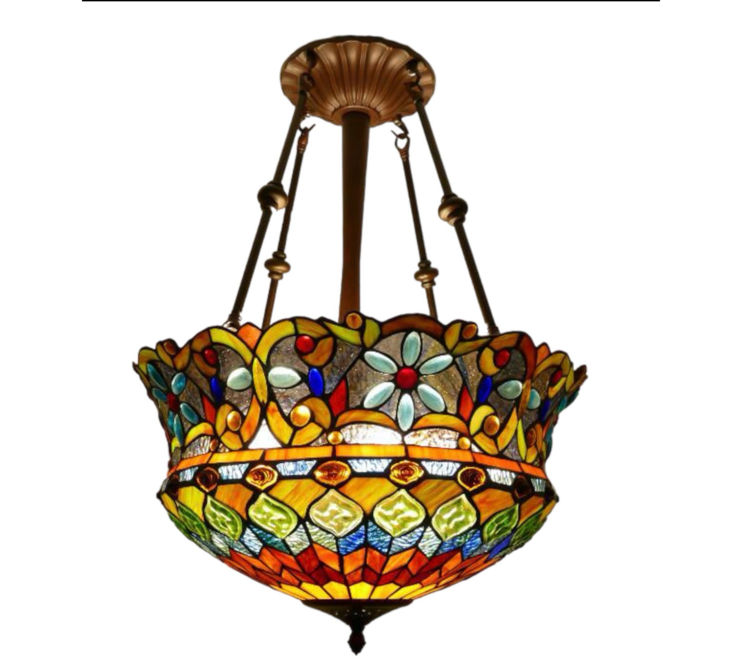 Tiffany Pendant Lamp 46cm shade (19002CR)