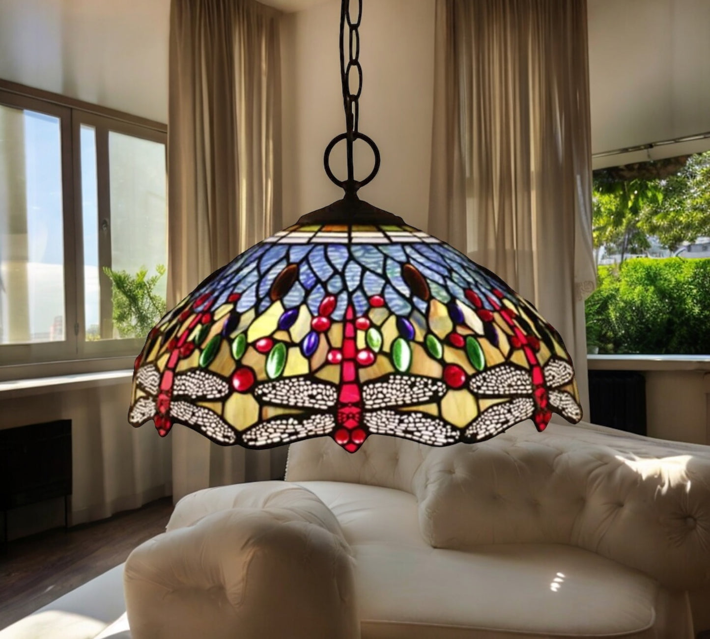 Tiffany Pendant Lamp 40cm shade (16031C)