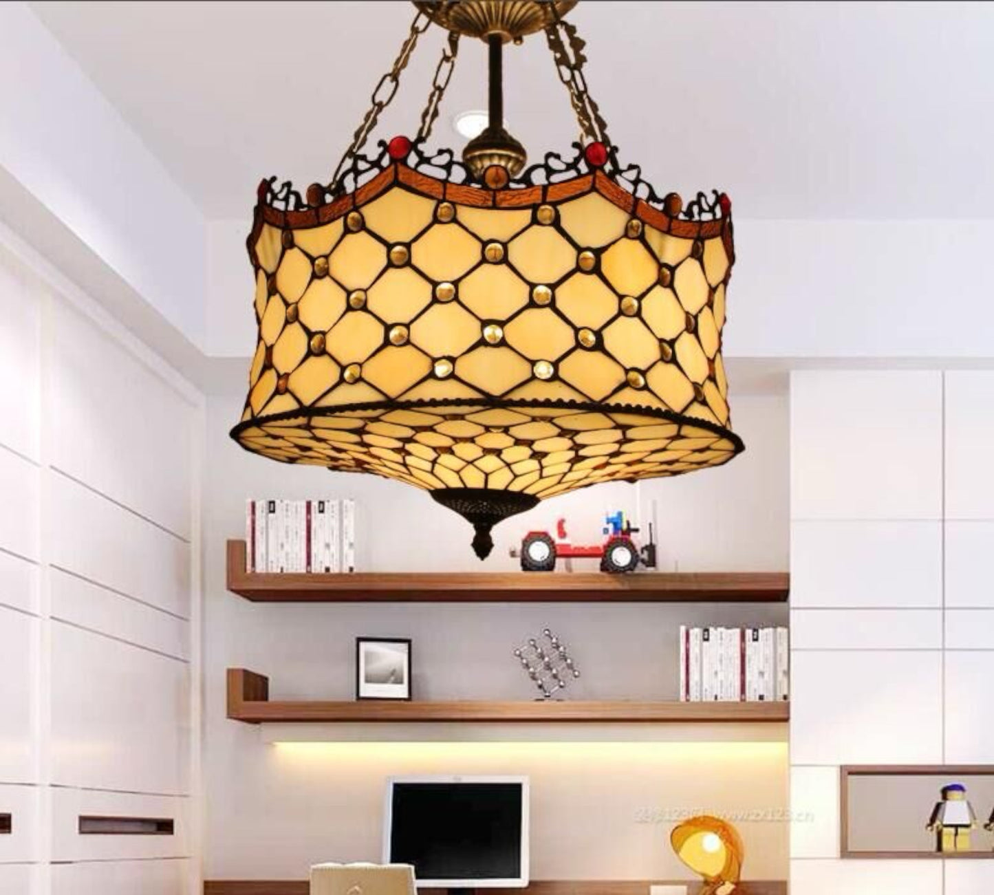 Tiffany Pendant Lamp 46cm shade (19009CR)