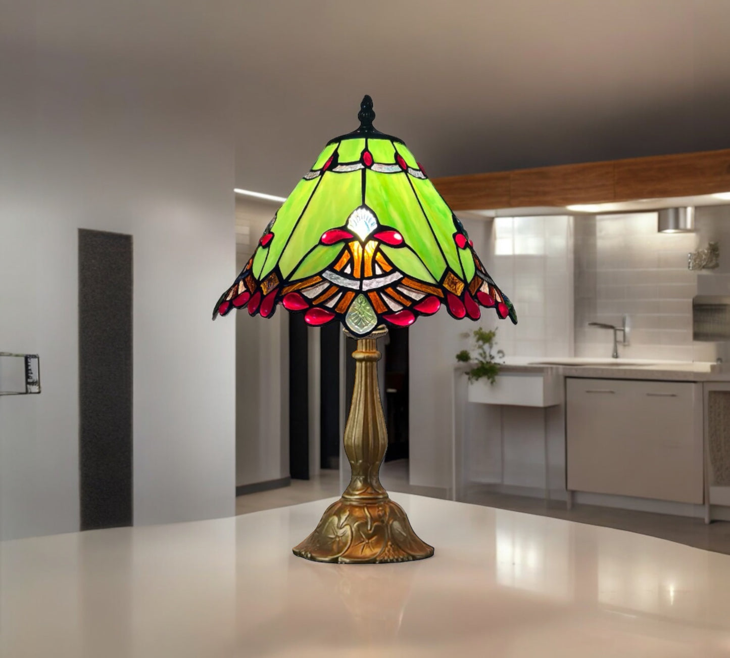 Tiffany Table Lamp (12001G)