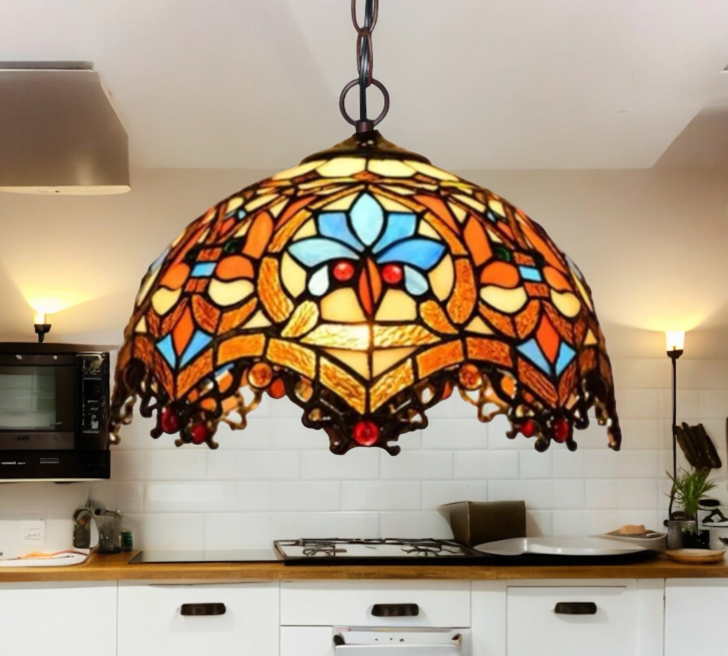 Tiffany Pendant Lamp 30cm shade (12011C)