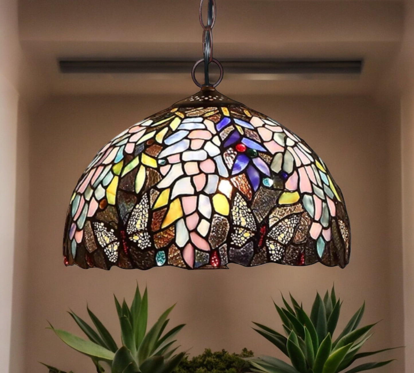 Tiffany Pendant Lamp 30cm shade (12074C)