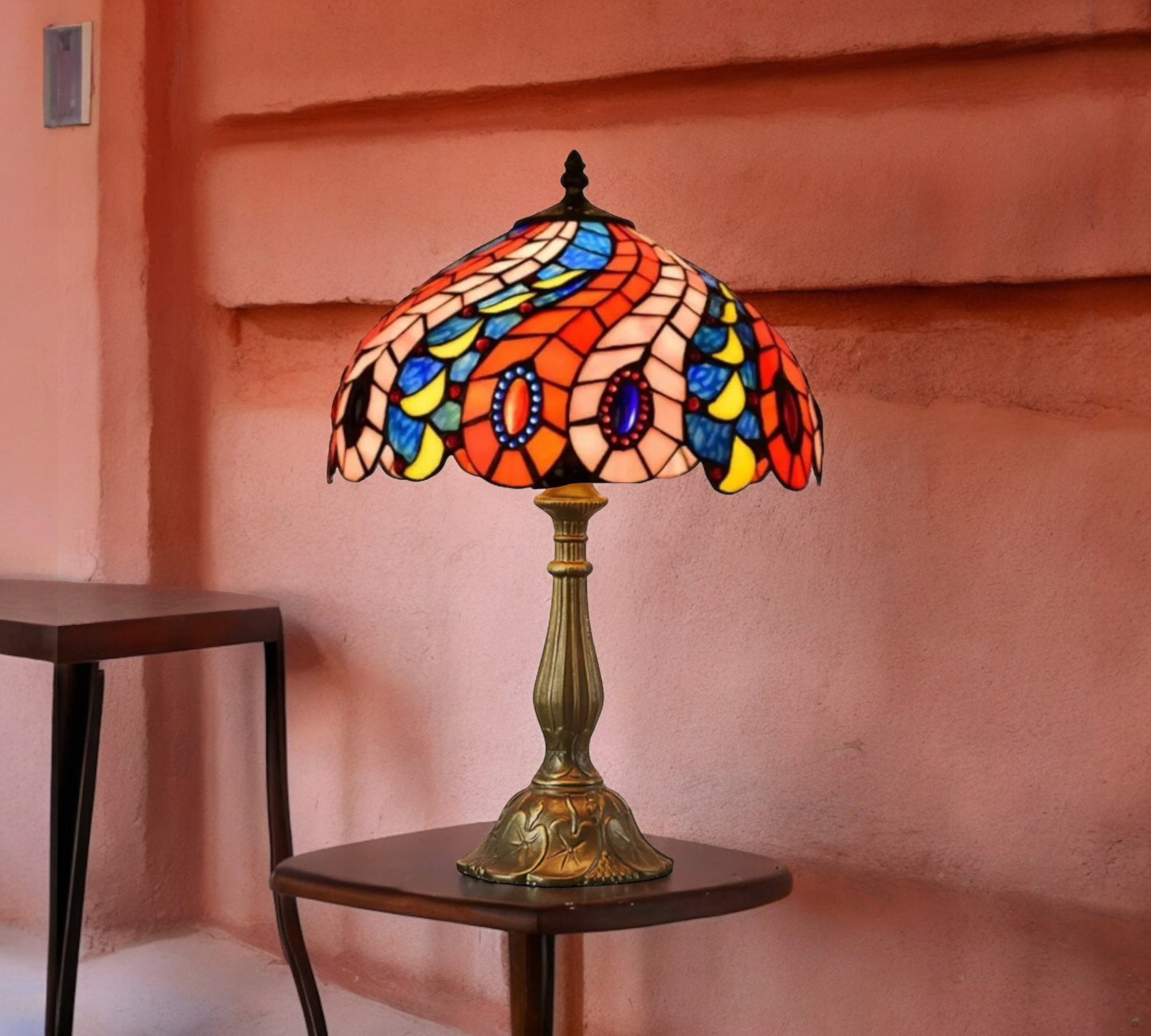 Tiffany Table Lamp (12705)