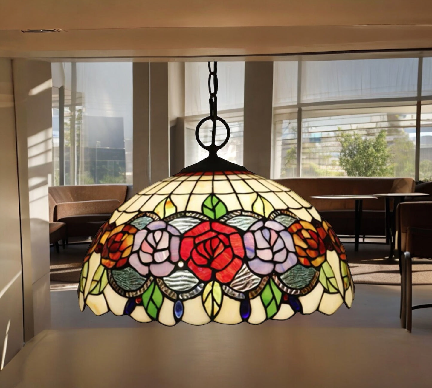 Tiffany Pendant Lamp 40cm shade (16081C)