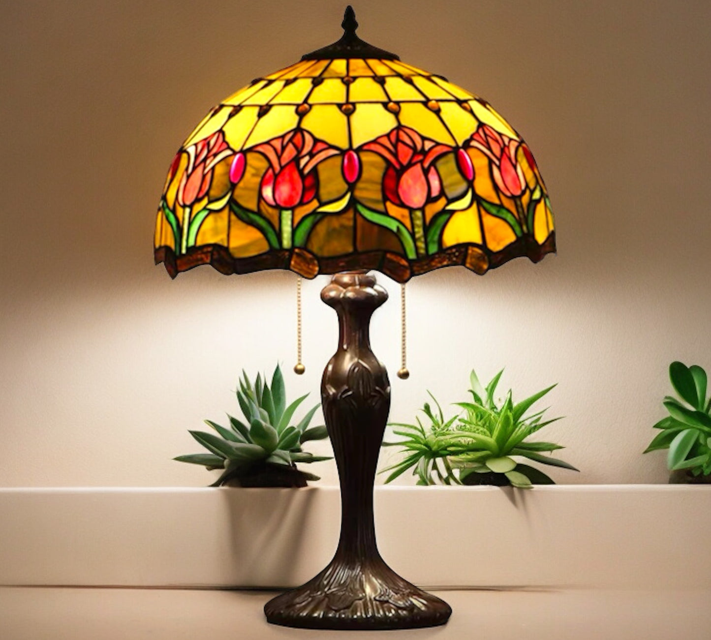 Tiffany Table Lamp 40cm Shade (15032)