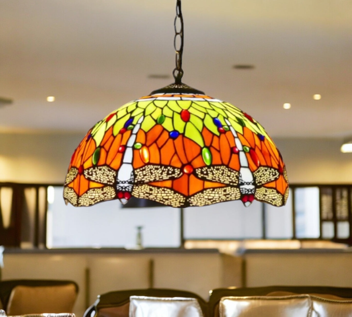 Tiffany Pendant Lamp 40cm shade (16812C)