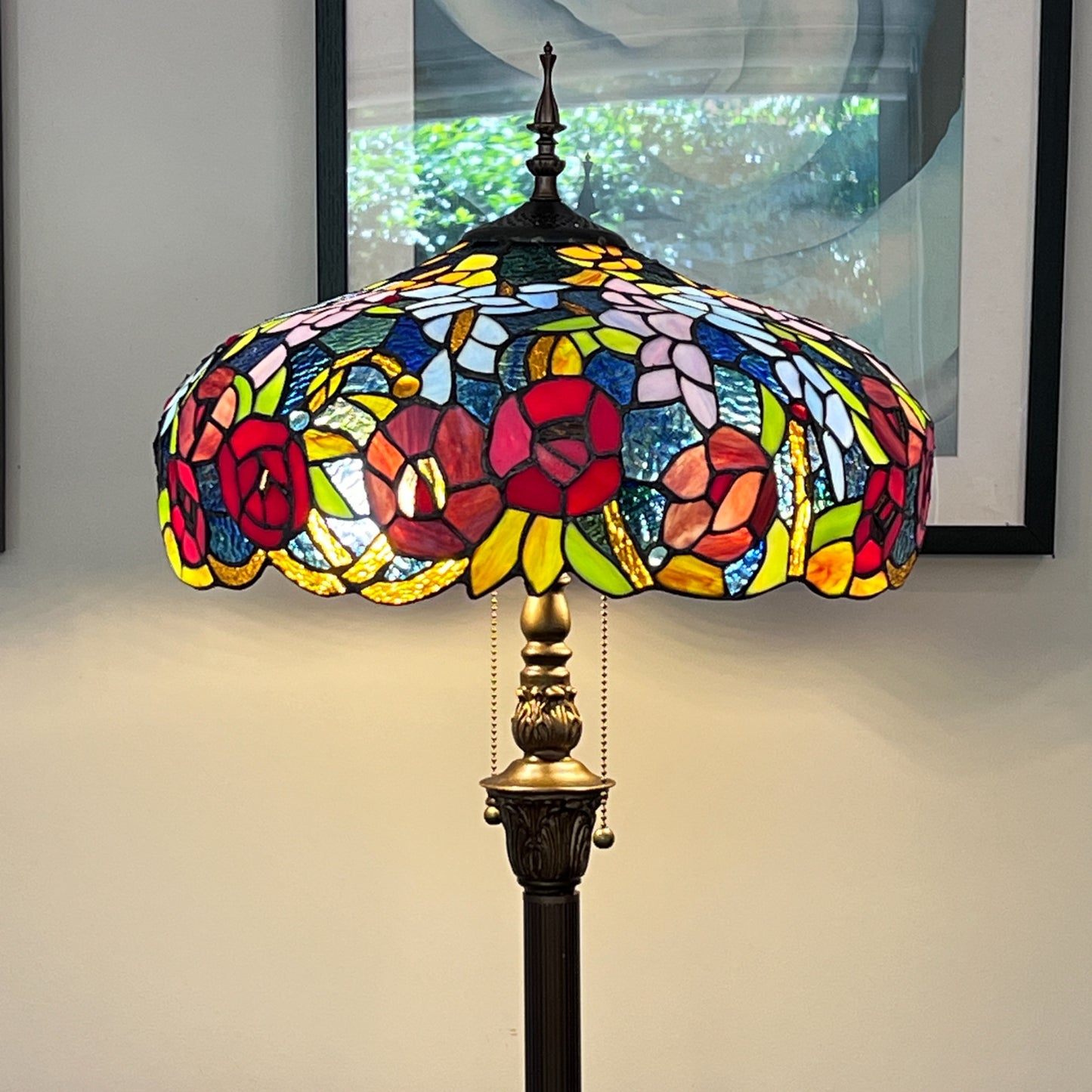 Tiffany Floor Lamp (16116)