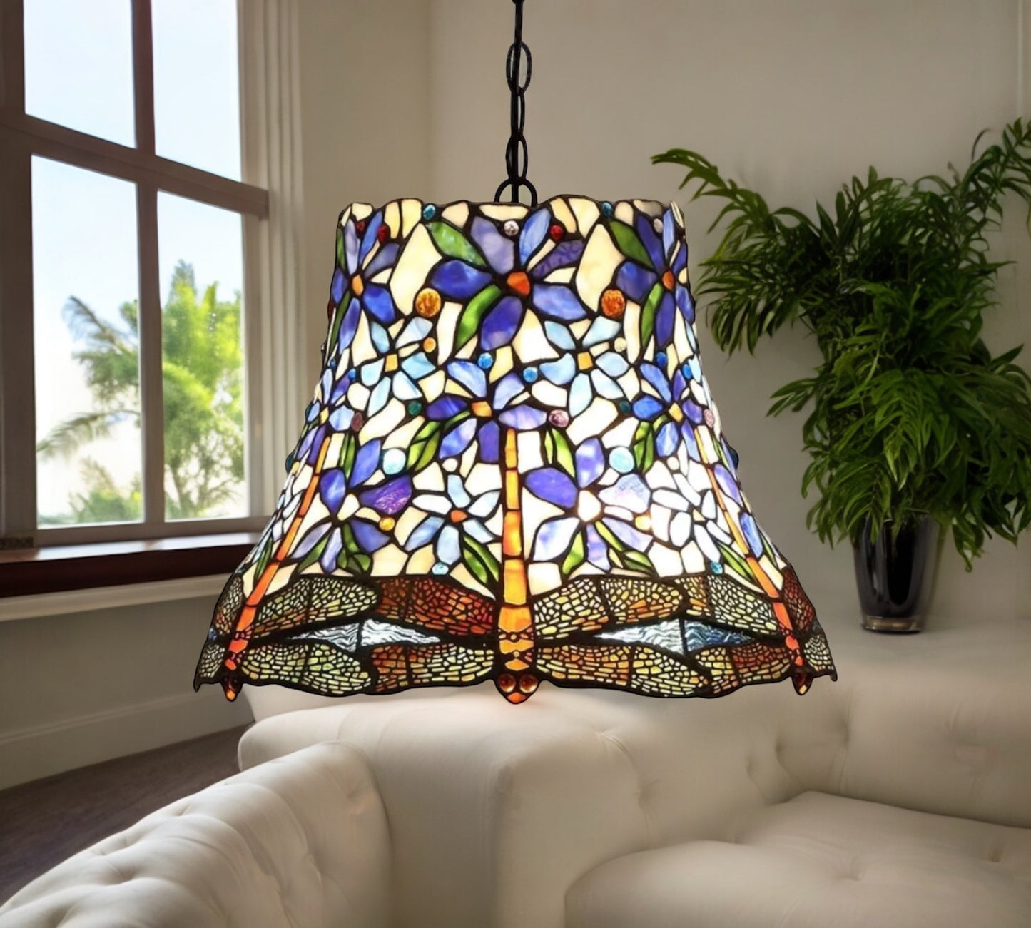 Tiffany Pendant Lamp 40cm shade (12809C)