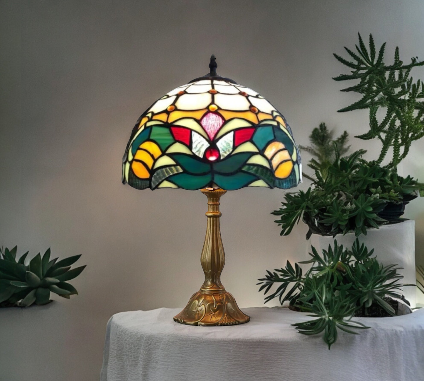 Tiffany Table Lamp (12718)