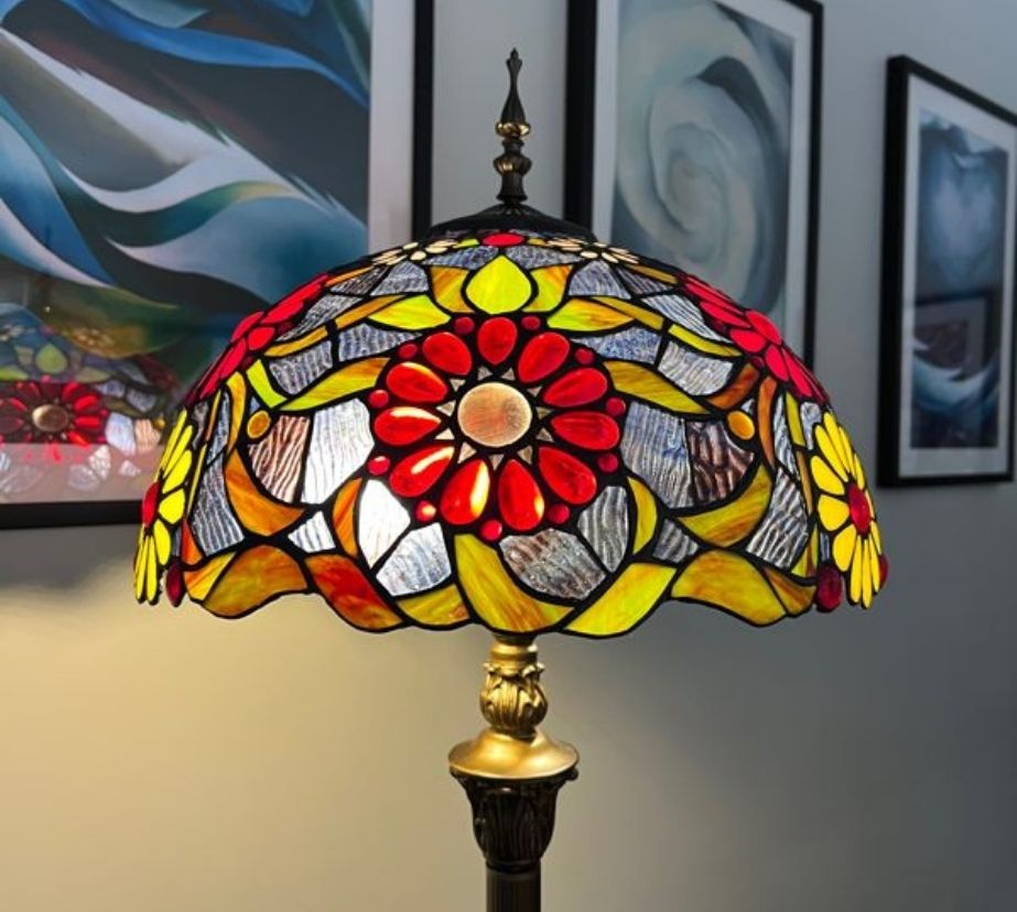 Tiffany Table Lamp 40cm Shade (15028)