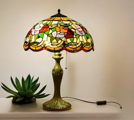 Tiffany Table Lamp 40cm Shade (15002)