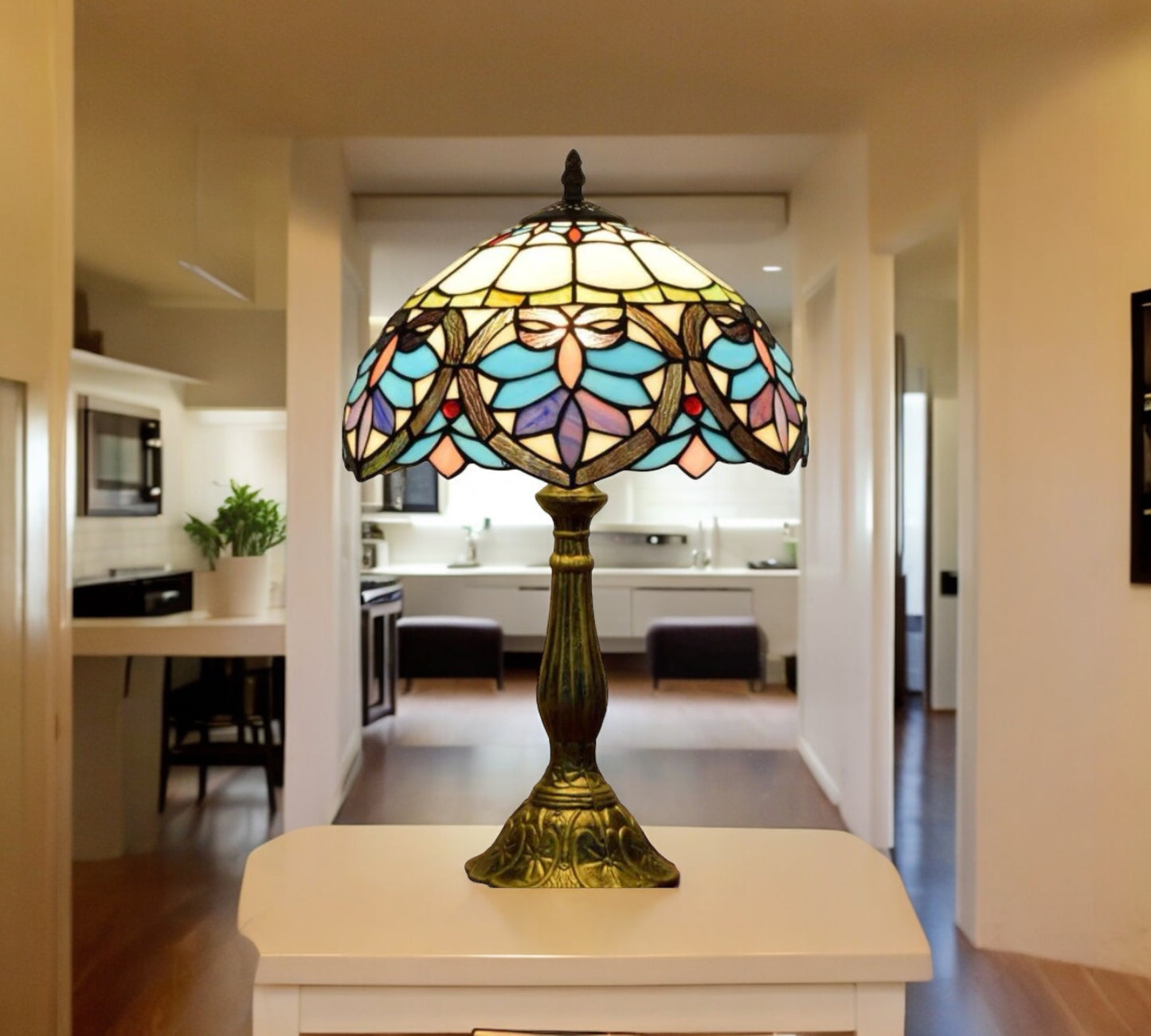 Tiffany Table Lamp (12045)