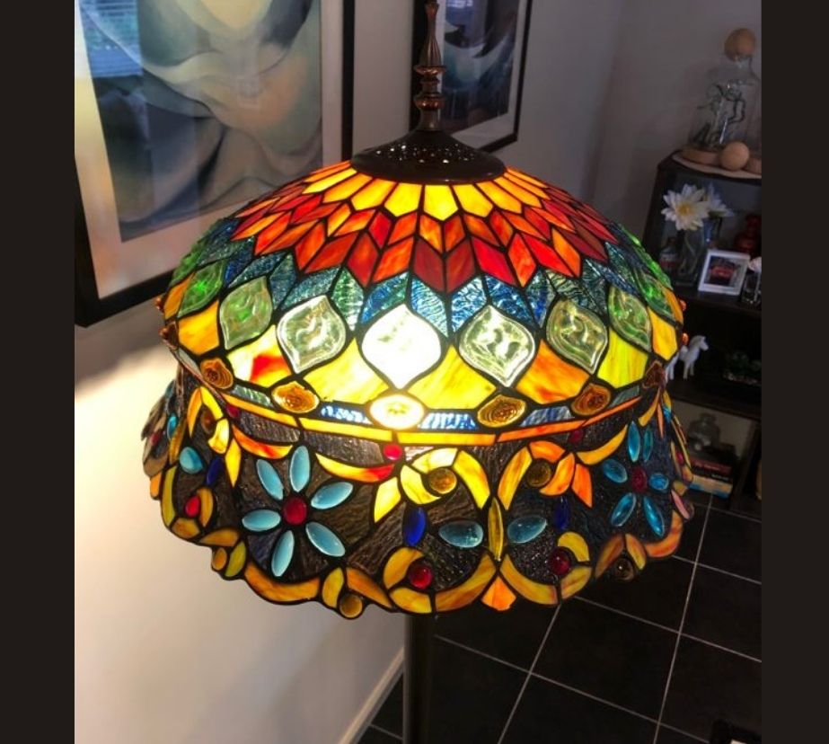 Tiffany Pendant Lamp 46cm shade (19002CR)