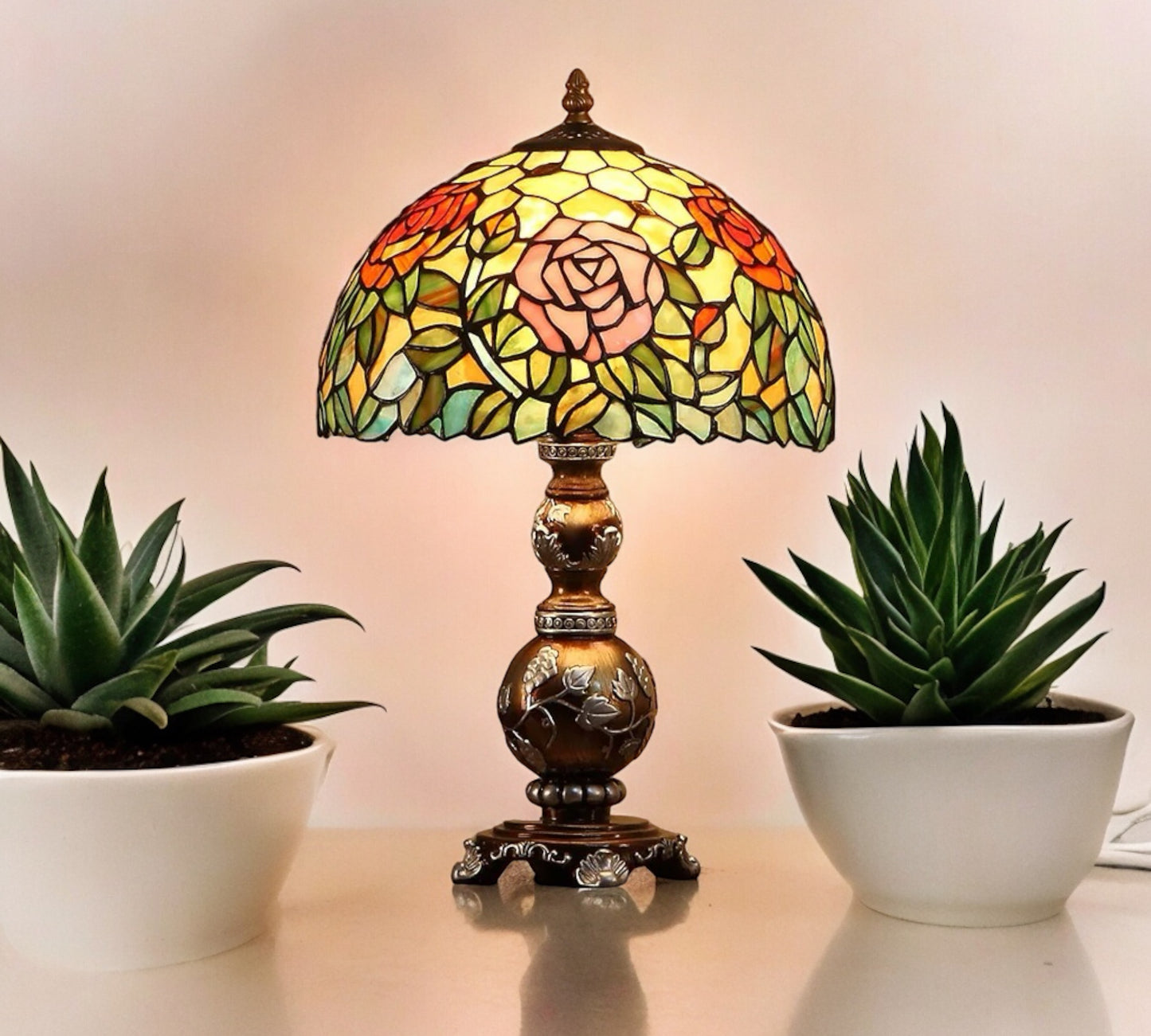 Tiffany Table Lamp (12075)