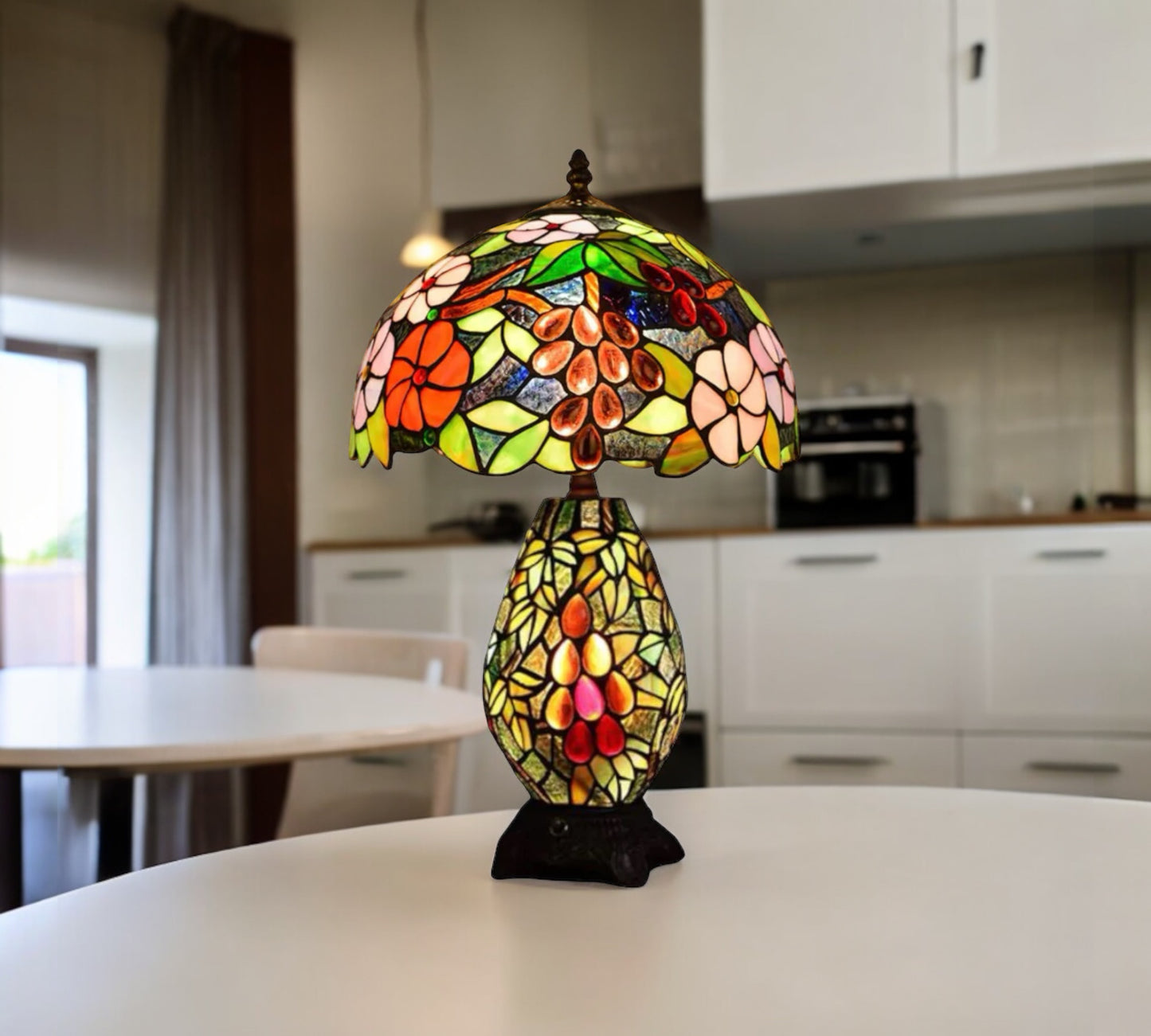 Tiffany Table Lamp (12059B)