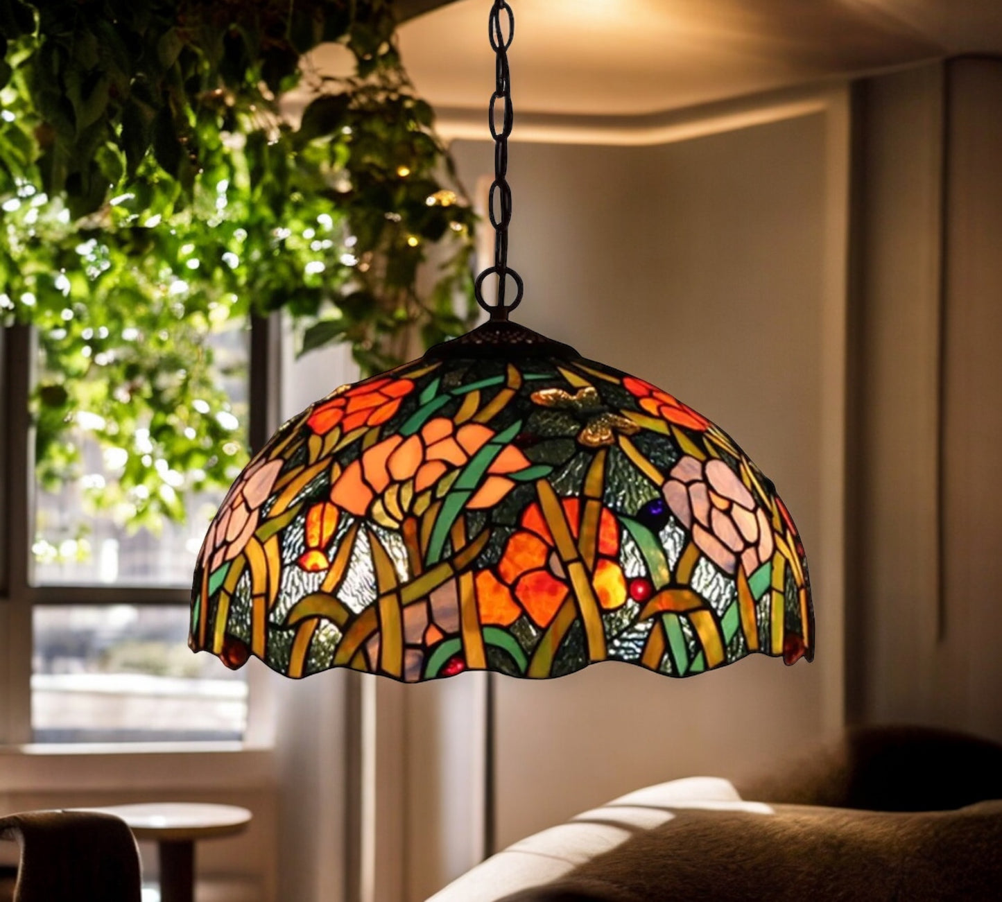 Tiffany Pendant Lamp 40cm shade (16073C)