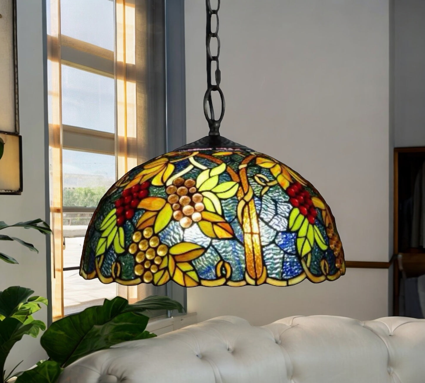 Tiffany Pendant Lamp 40cm shade (16937C)