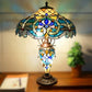 Tiffany Mother-Daughtser Vase Lamp 43cm Shade (15064)