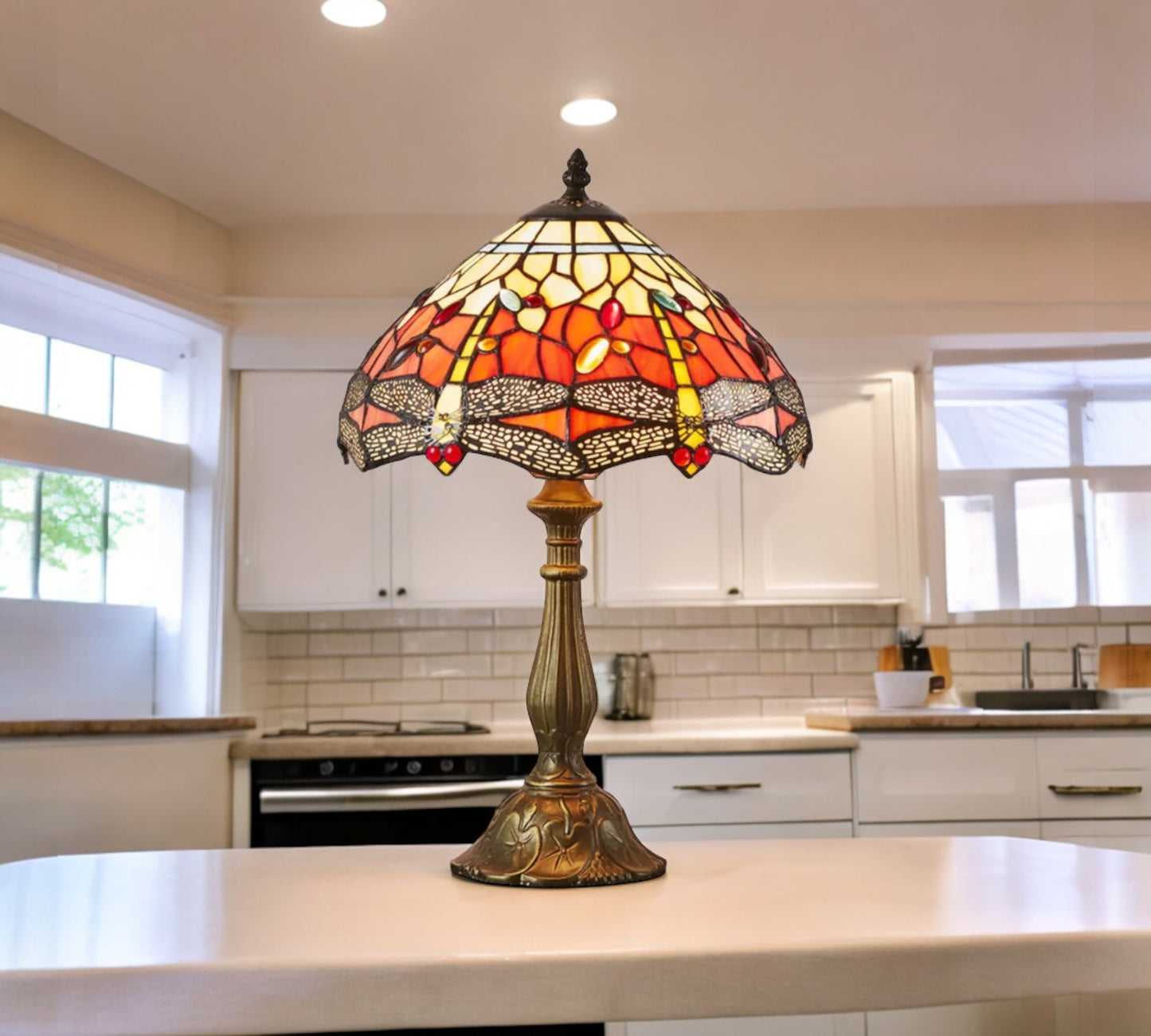 Tiffany Table Lamp (12035)