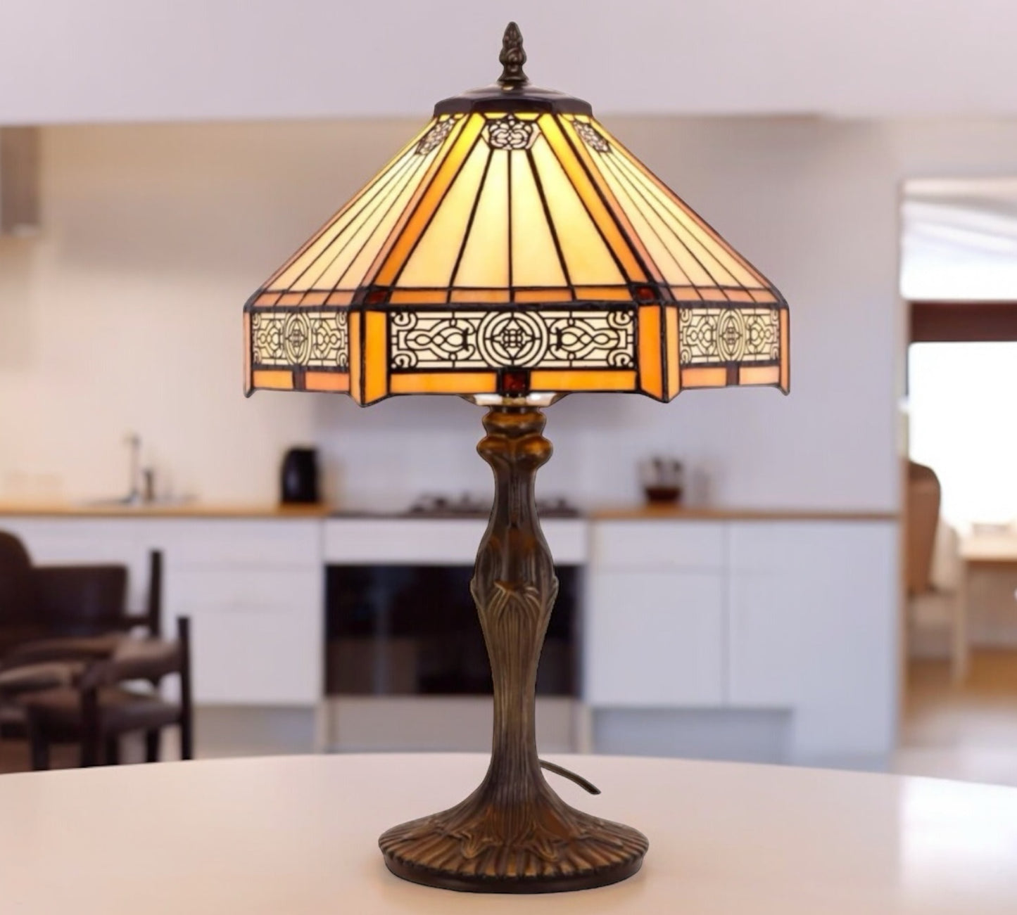 Tiffany Table Lamp 40cm Shade (16004)