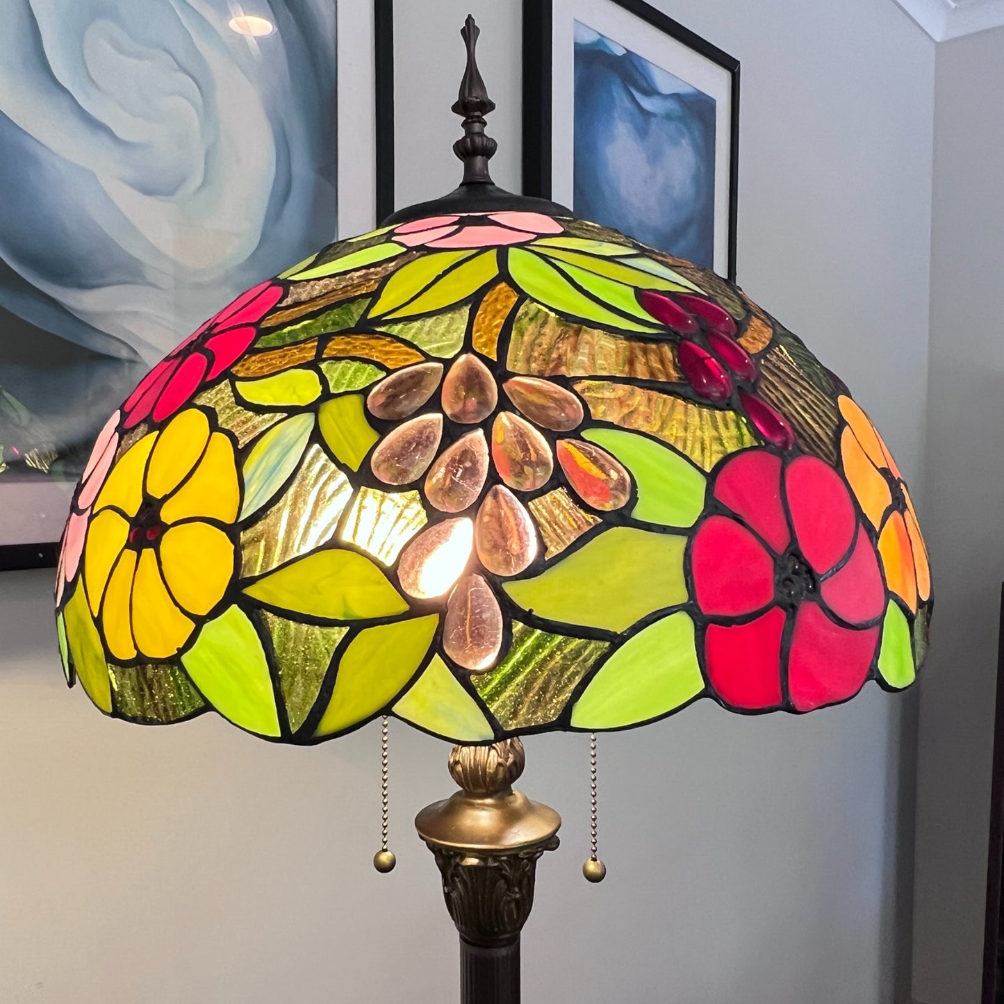 Tiffany Floor Lamp (16115)