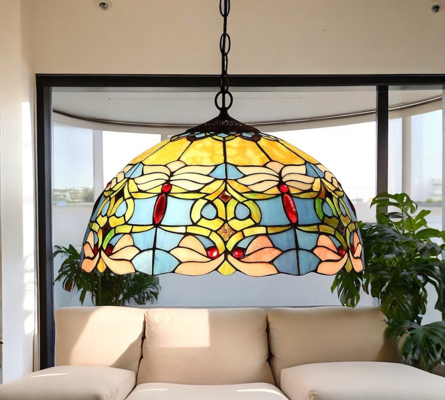 Tiffany Pendant Lamp 40cm shade (16016C)