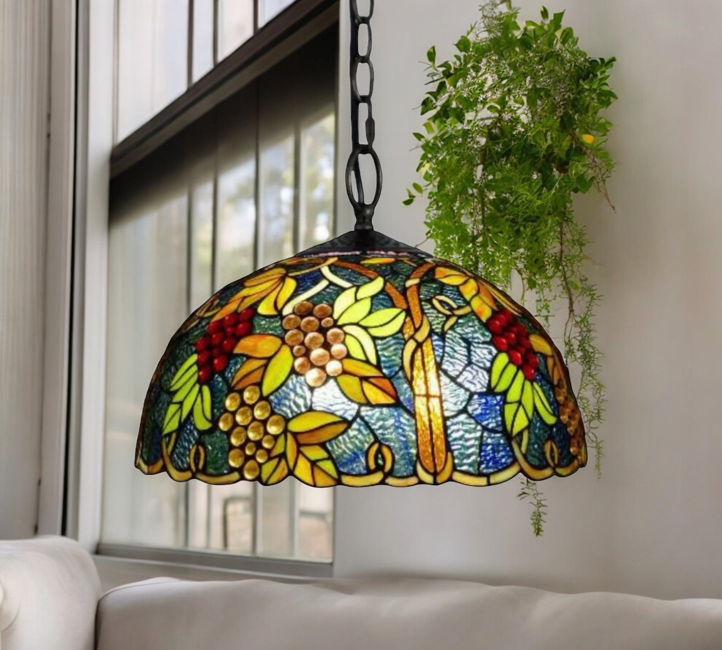 Tiffany Pendant Lamp 40cm shade (16937C)