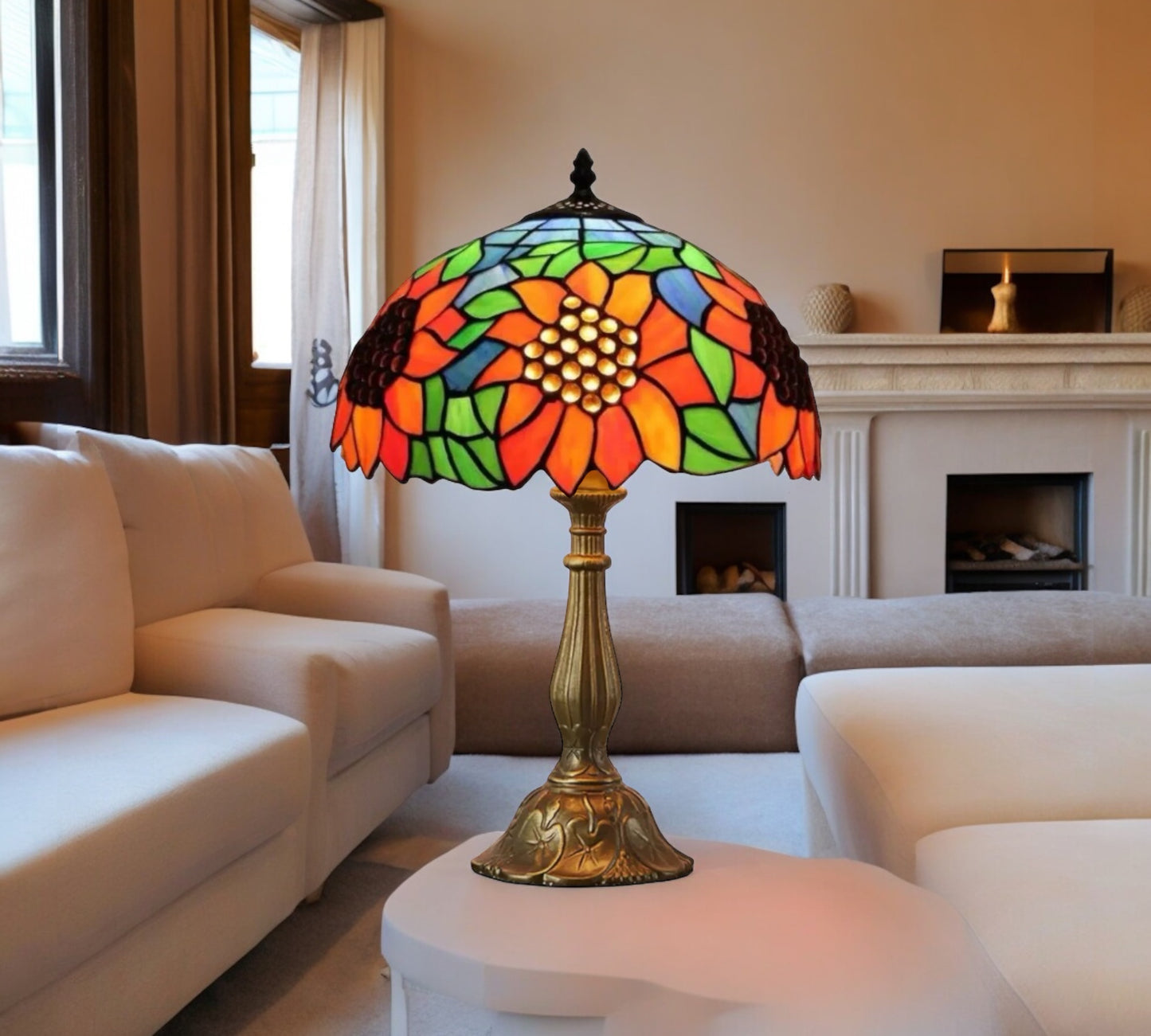 Tiffany Table Lamp (12702)