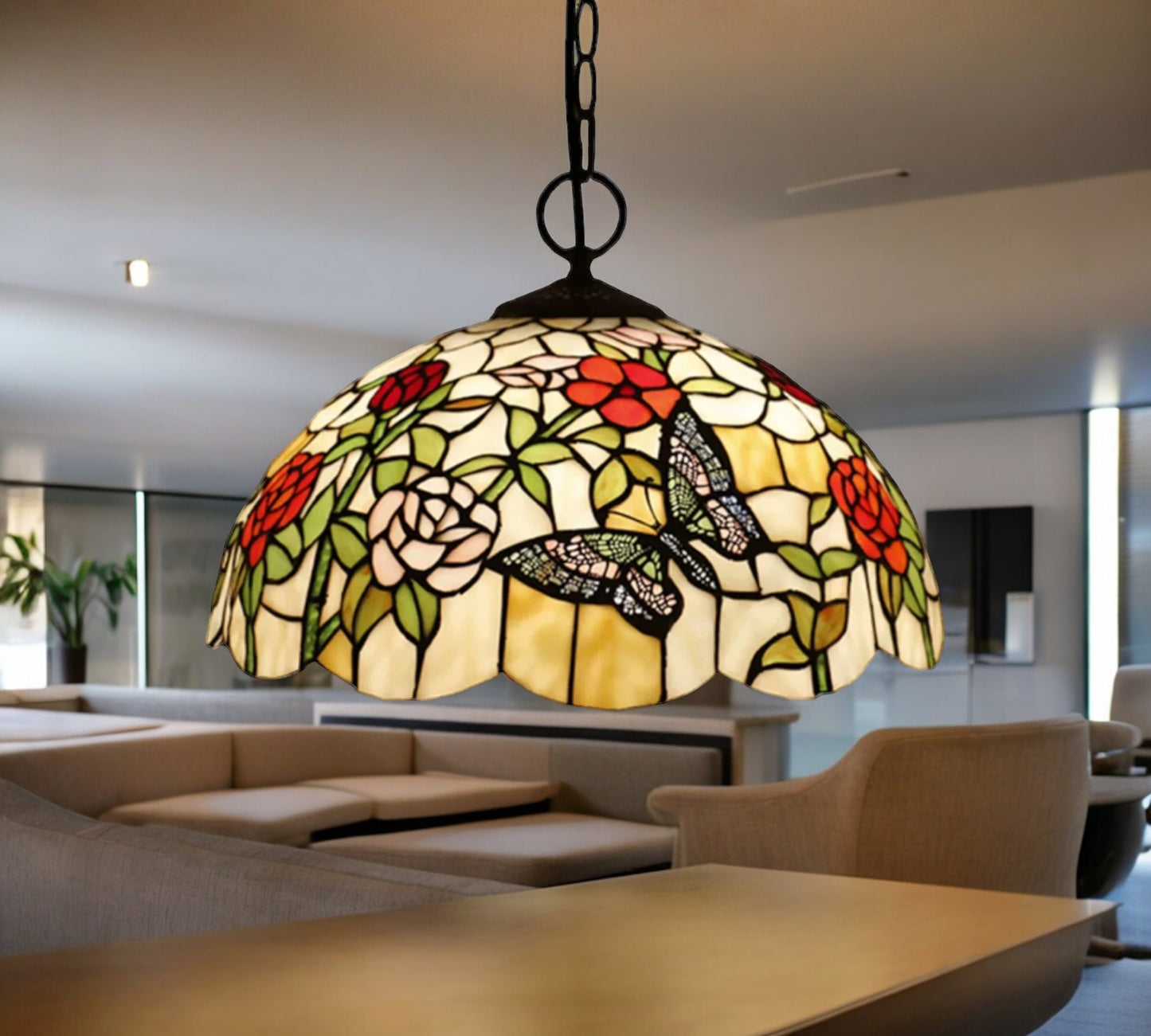 Tiffany Pendant Lamp 40cm shade (16023C)