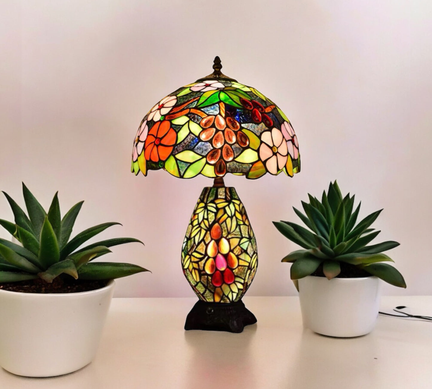 Tiffany Table Lamp (12059B)