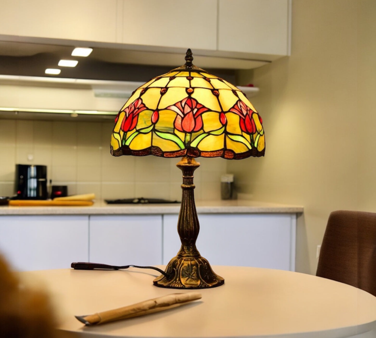 Tiffany Table Lamp (12009)