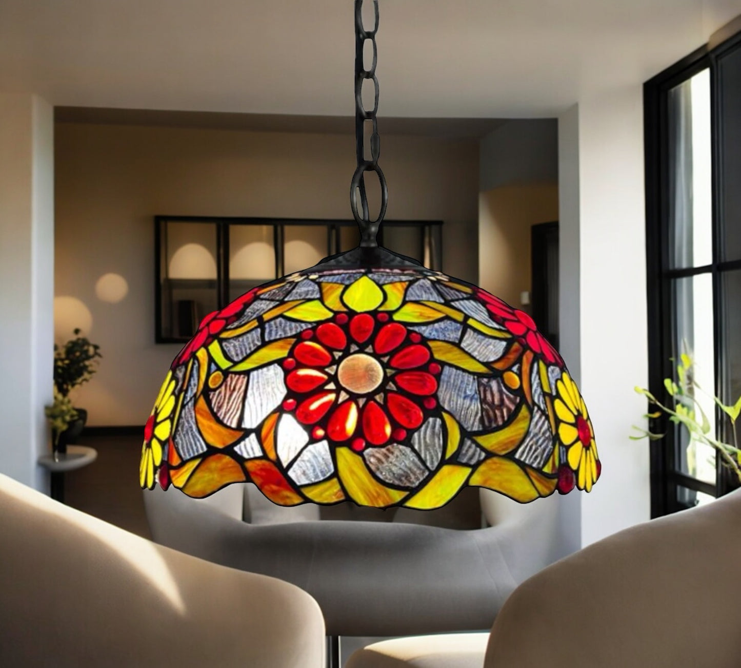 Tiffany Pendant Lamp 40cm shade (16939C)