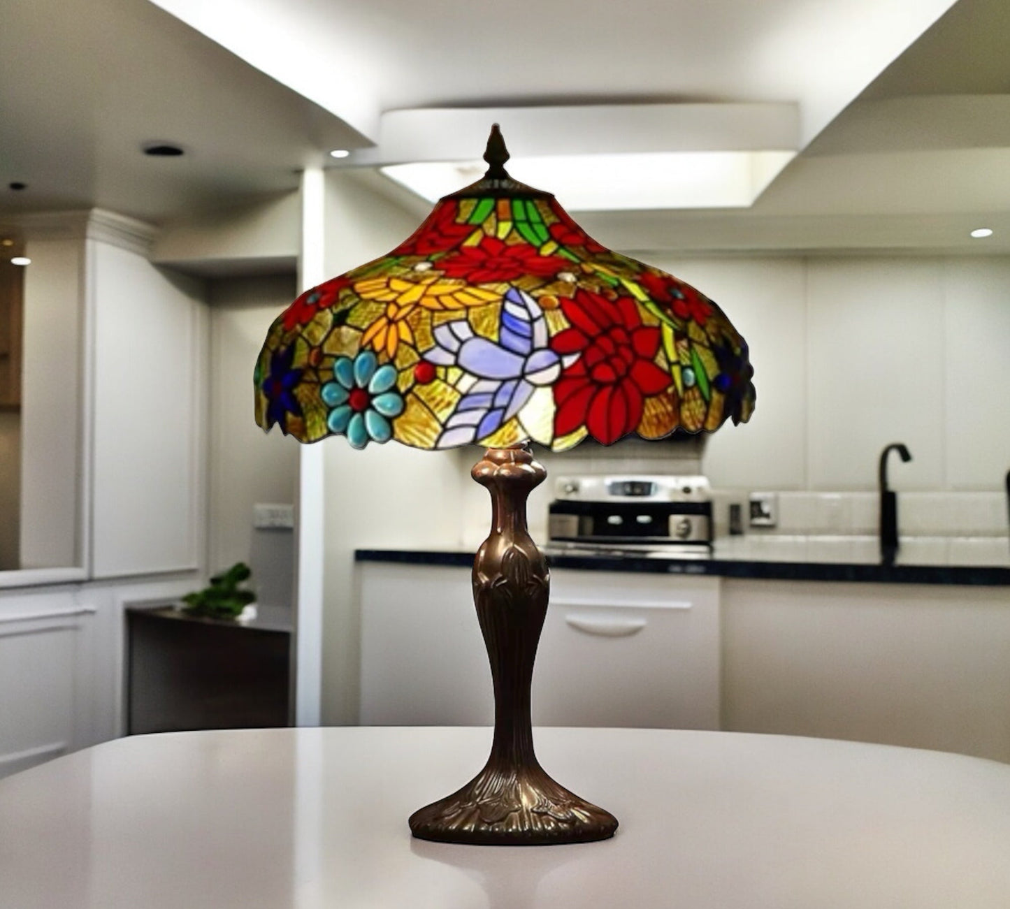 Tiffany Table Lamp 40cm Shade (15061)