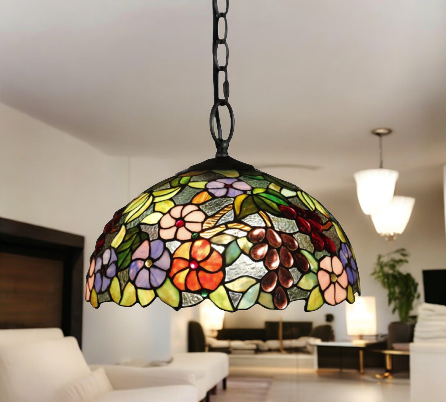 Tiffany Pendant Lamp 40cm shade (16022C)