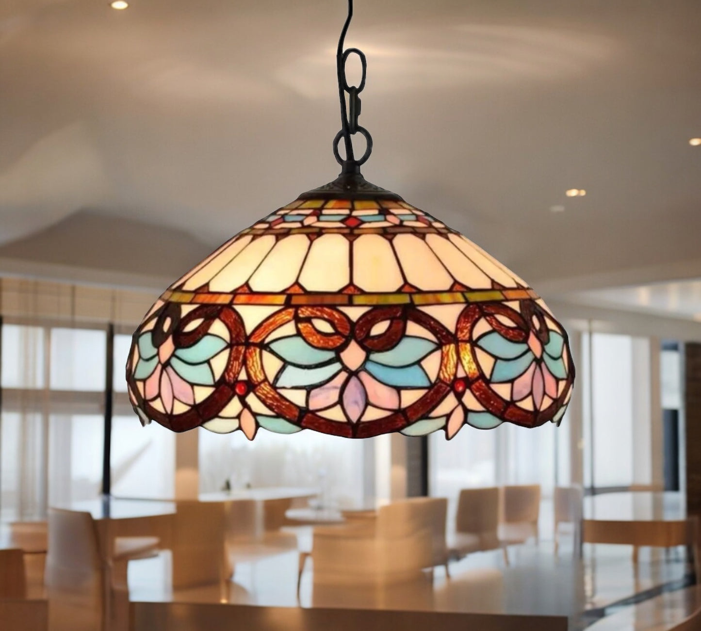 Tiffany Pendant Lamp 40cm shade (16045C)