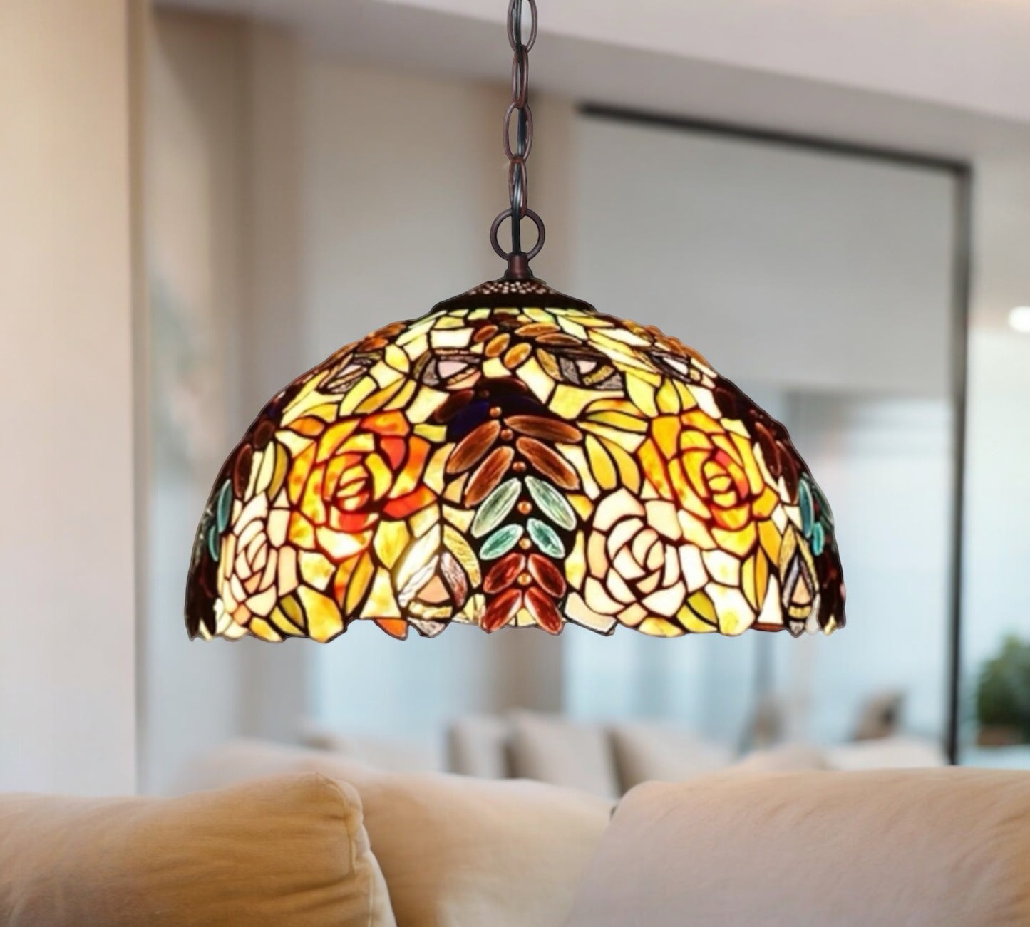 Tiffany Pendant Lamp 40cm shade (16071C)