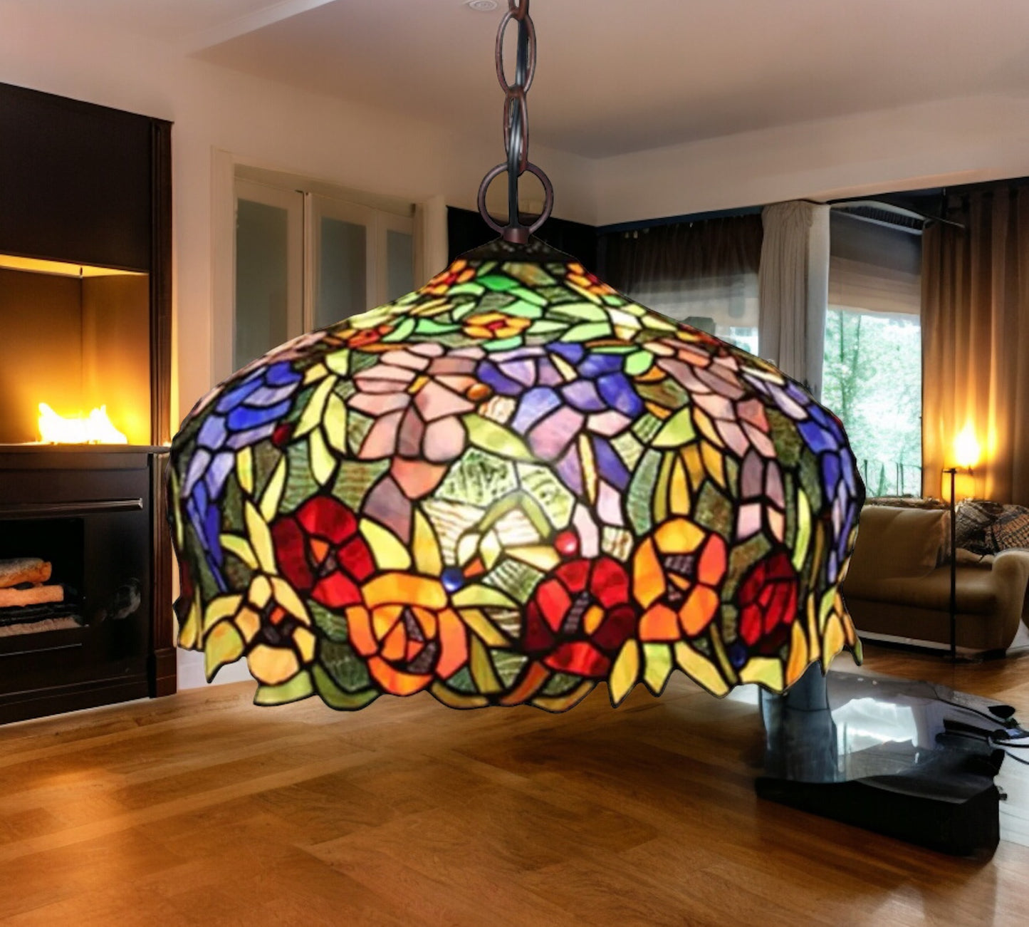 Tiffany Pendant Lamp 30cm shade (12054C)