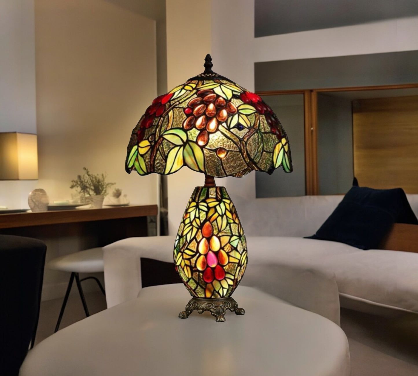 Tiffany Table Lamp (12059A)