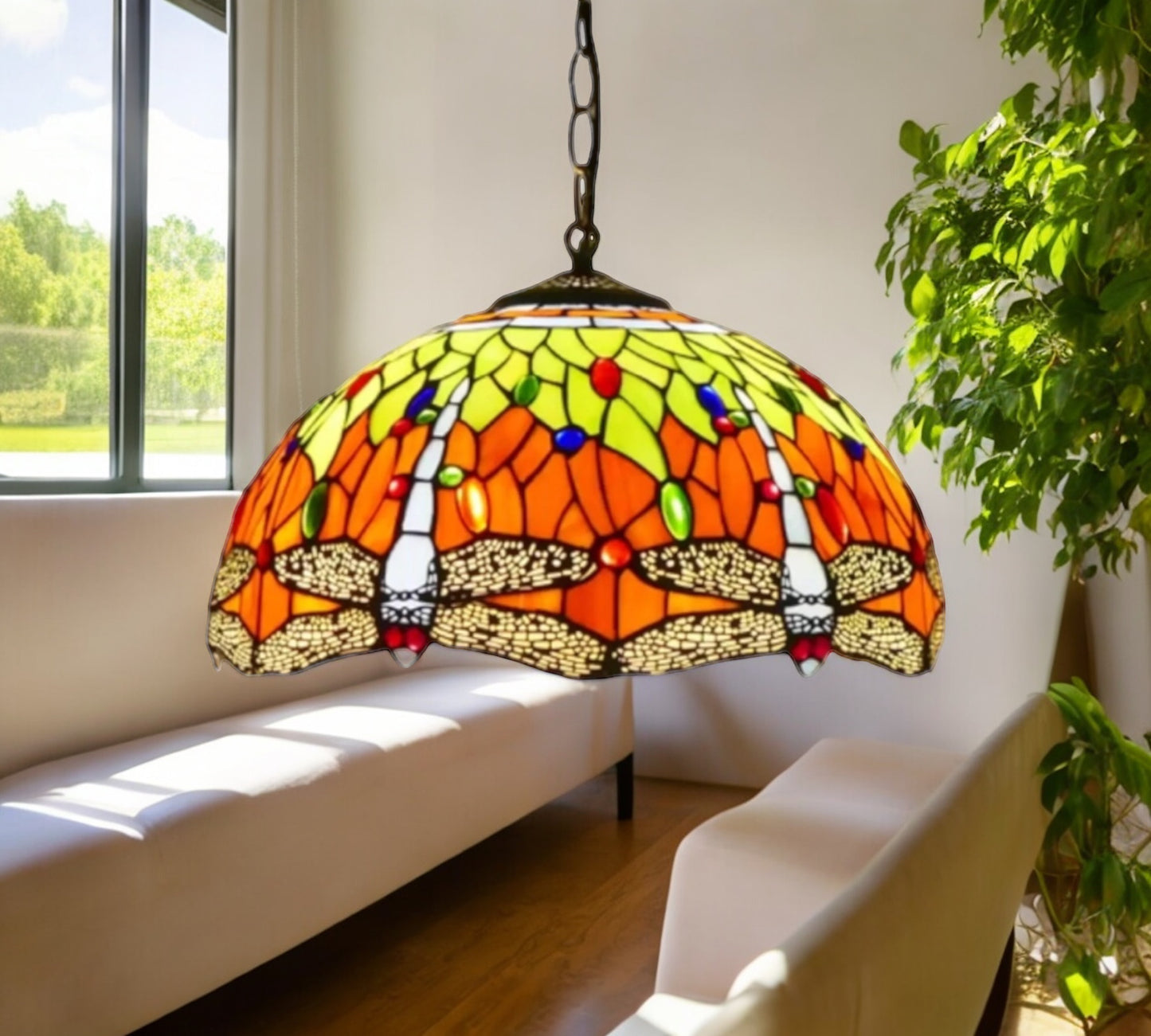 Tiffany Pendant Lamp 40cm shade (16812C)