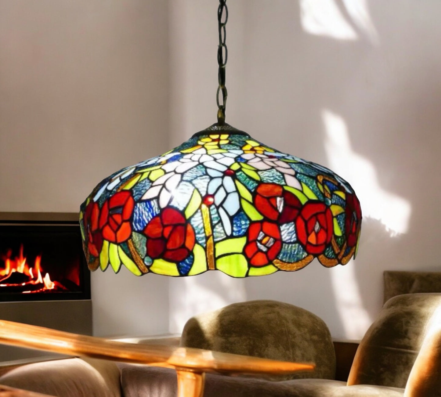 Tiffany Pendant Lamp 40cm shade (16116C)