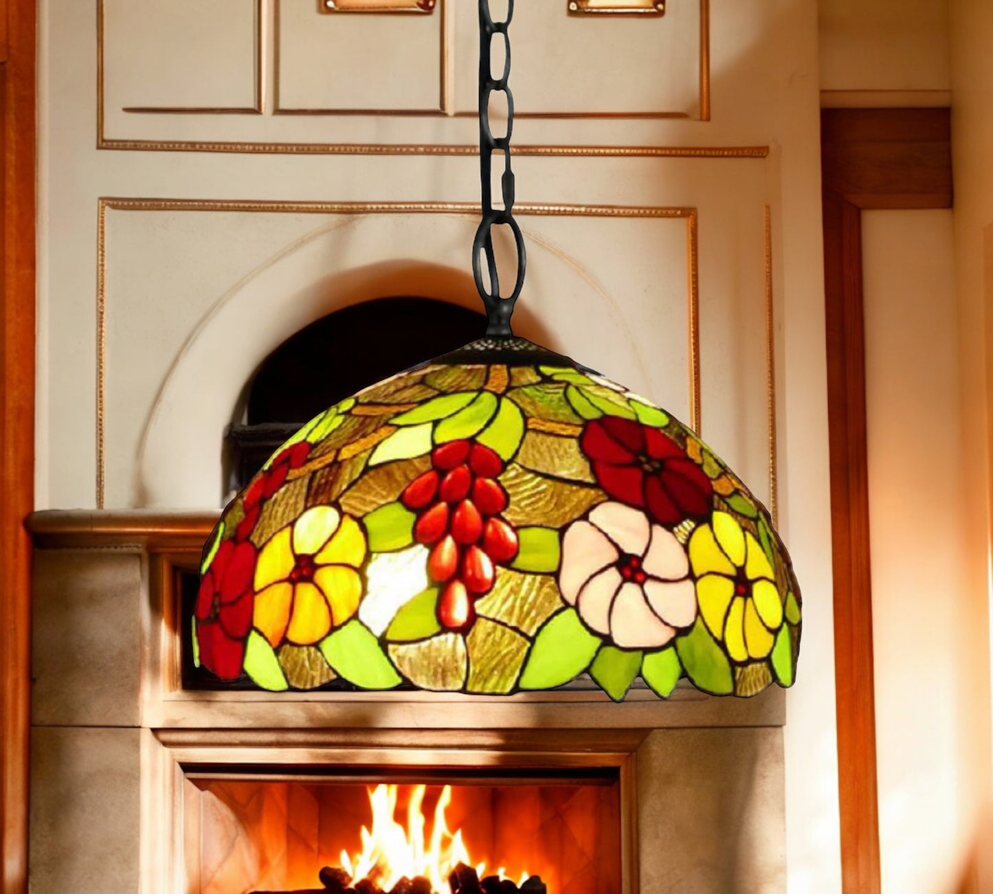 Tiffany Pendant Lamp 40cm shade (16115C)