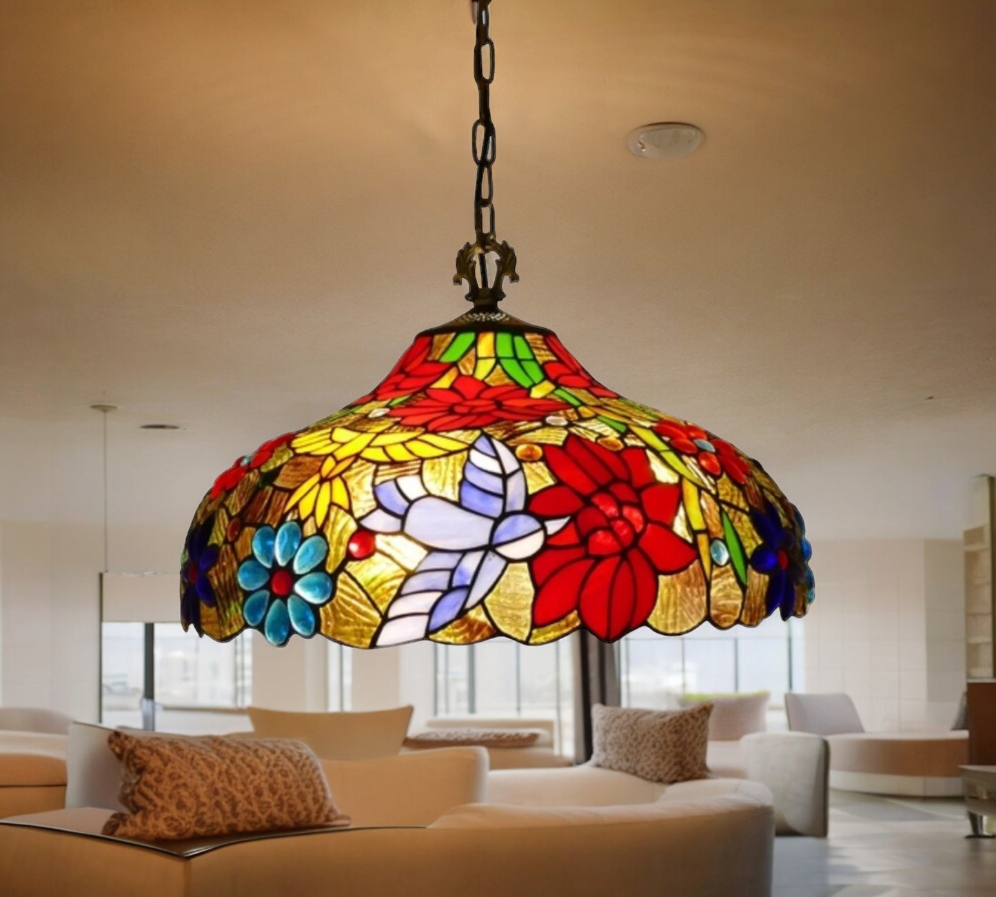 Tiffany Pendant Lamp 40cm shade (16111C)