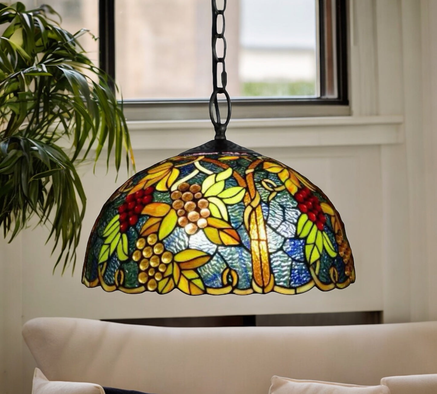 Tiffany Pendant Lamp 40cm shade (16937C)