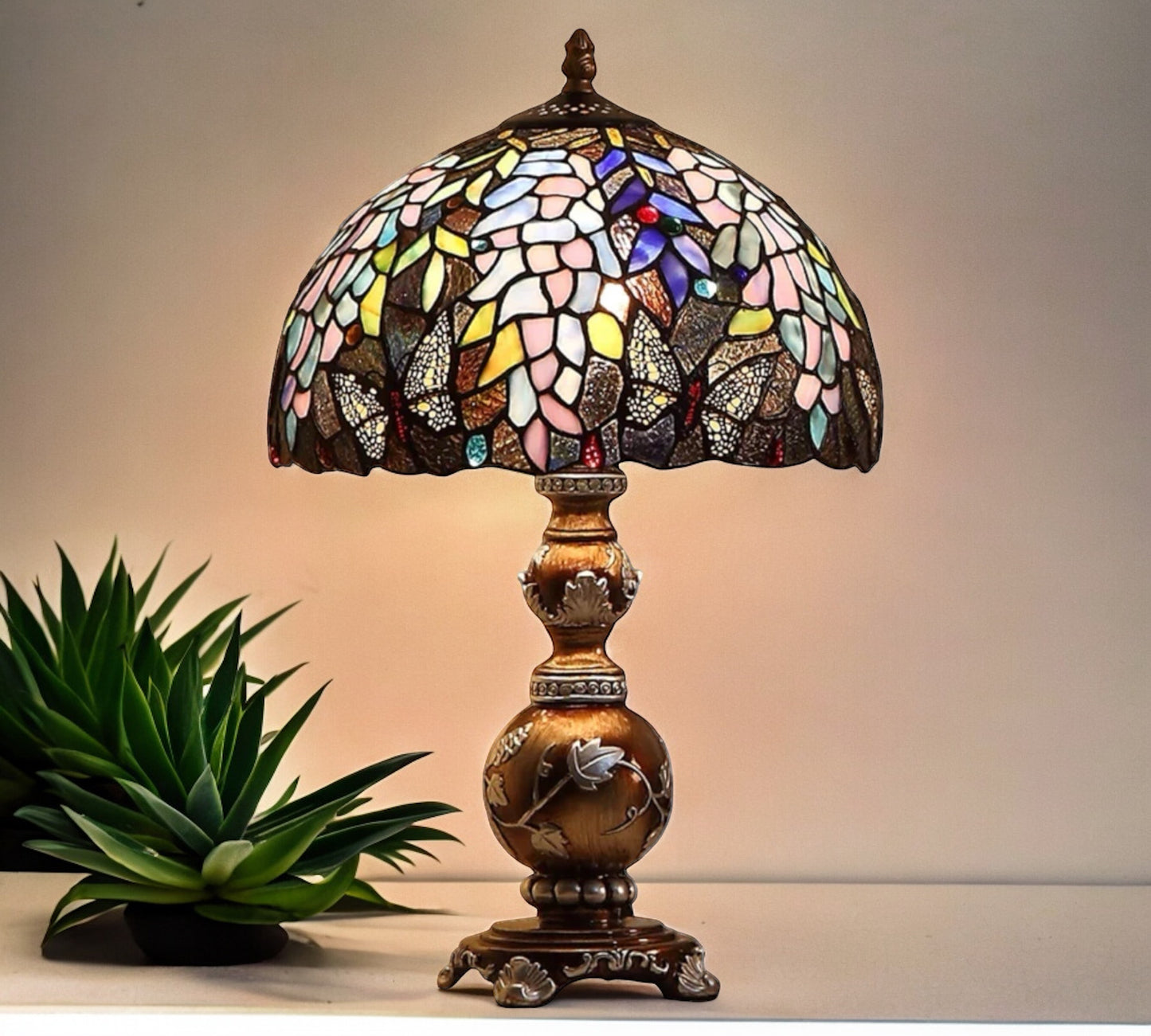 Tiffany Table Lamp (12074)