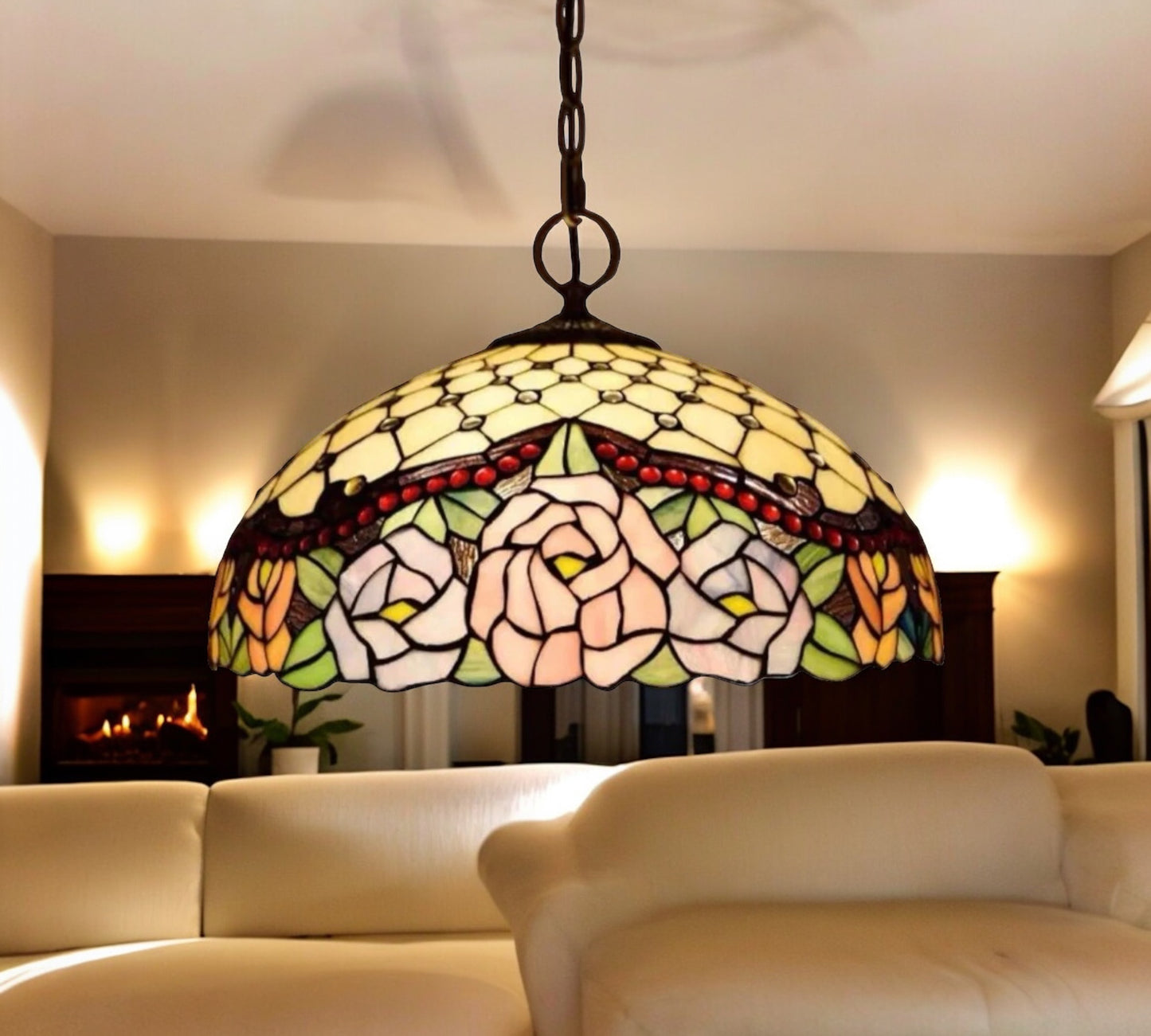 Tiffany Pendant Lamp 40cm shade (16032C)